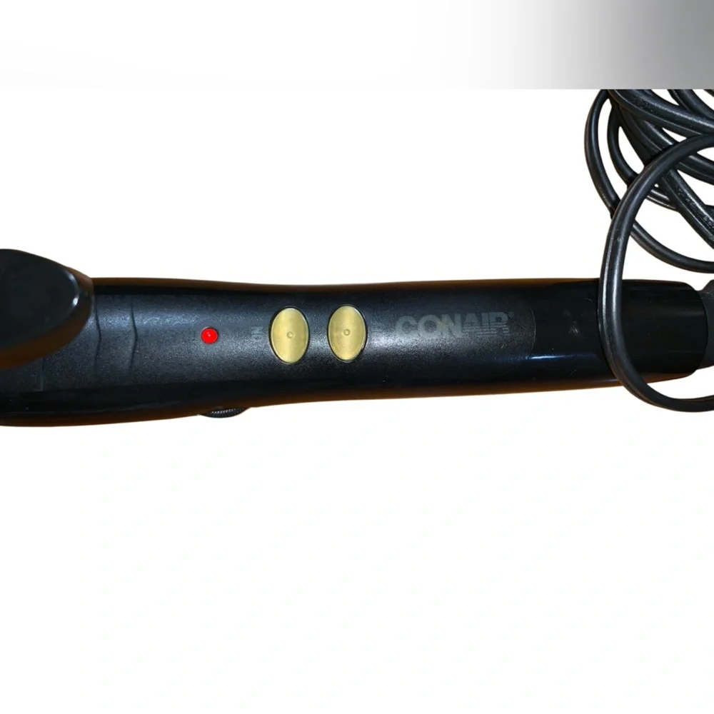 CONAIR Curling Iron Tong 1 1/4” Barrel Model CD102J Very Good with Stand - Picture 3 of 11